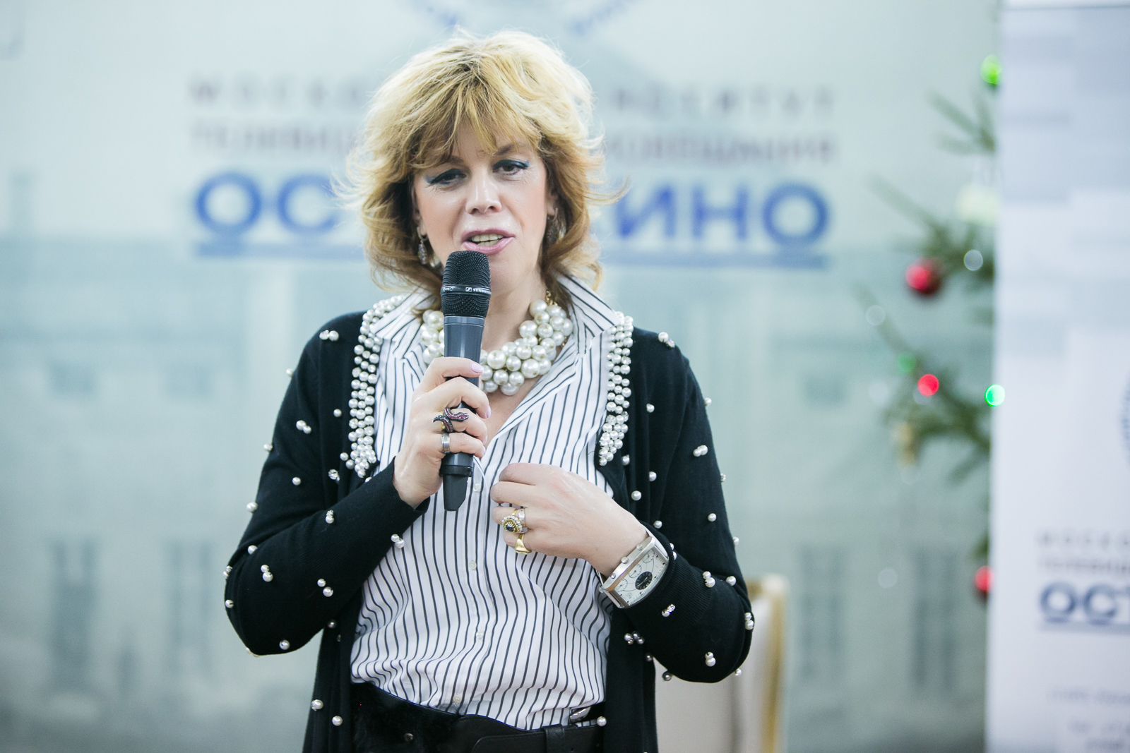 Любовь Казарновская провела творческую встречу в Высшей Школе Кино и Телевидения «Останкино»