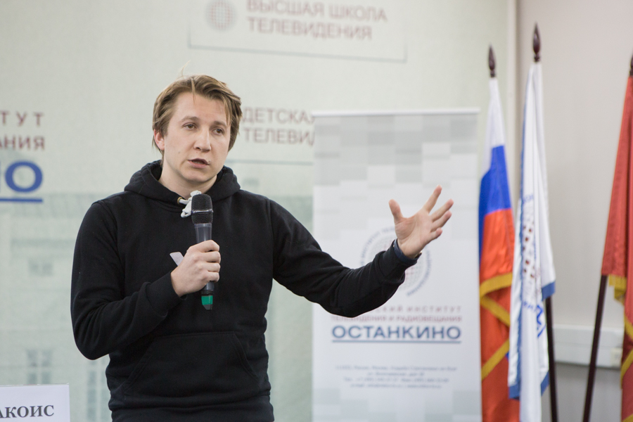 Дмитрий Шаракоис провел творческую встречу для учащихся Детской Академии «Останкино»