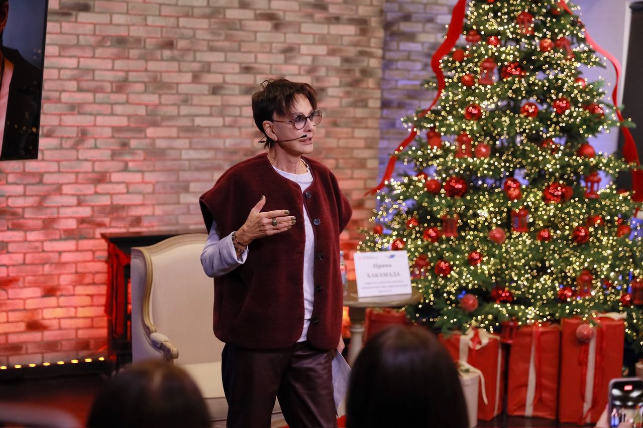 Мастер-класс Ирины Хакамада для студентов Высшей Школы «Останкино» и Медиа Института «Останкино»